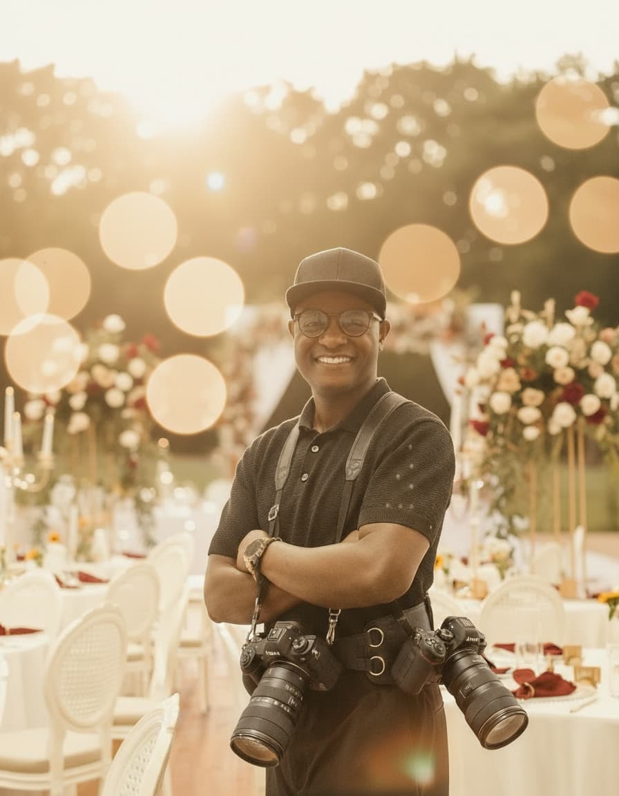 Mubarak, Hochzeitsfotograf aus Duisburg, im Portrait