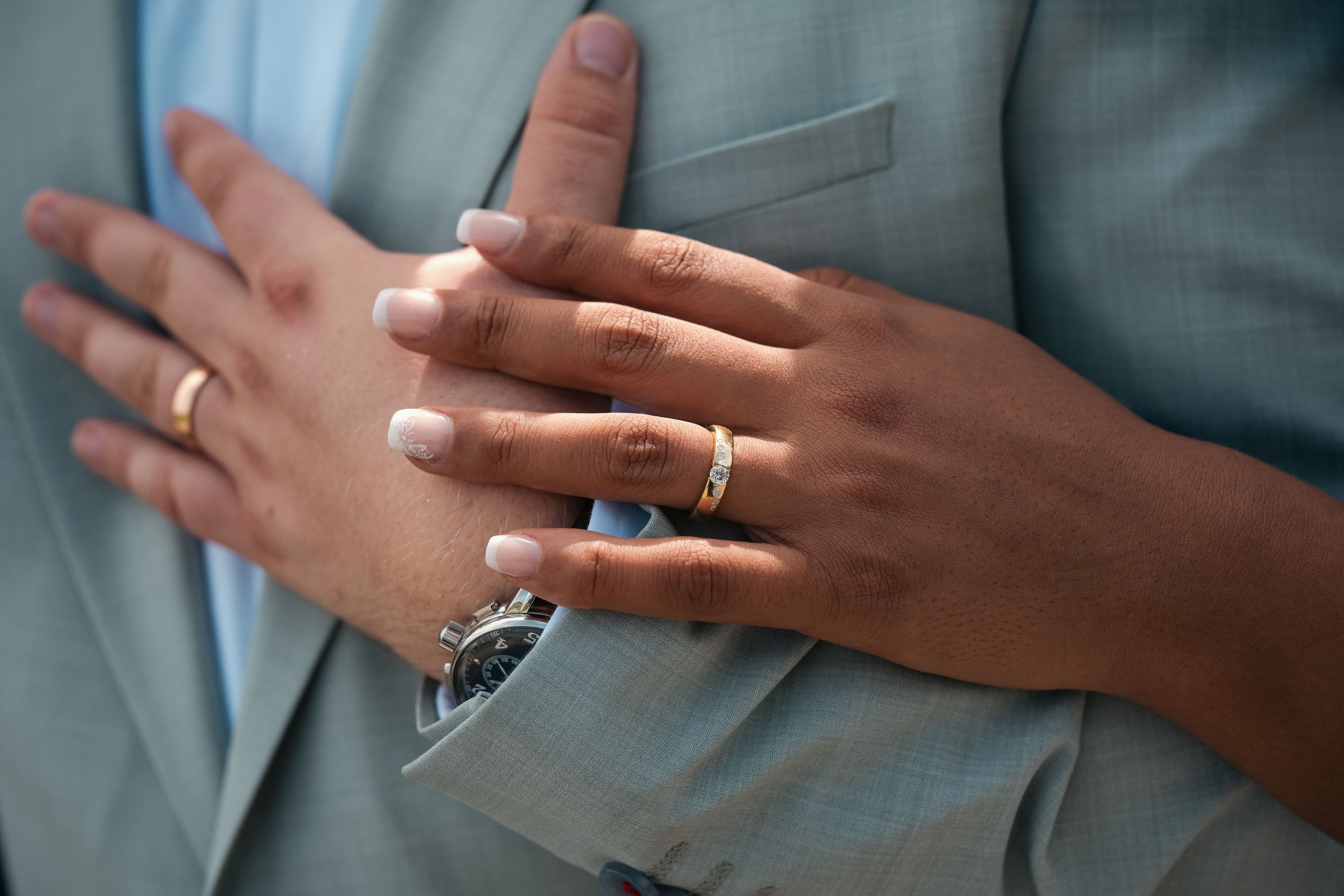 Brautpaar bei einer Hochzeit in NRW